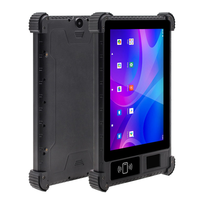 Keamanan Kasar Sidik Jari Biometrik Nfc Rfid Layar Sentuh OEM Tablet PC 8 Inch 4G
