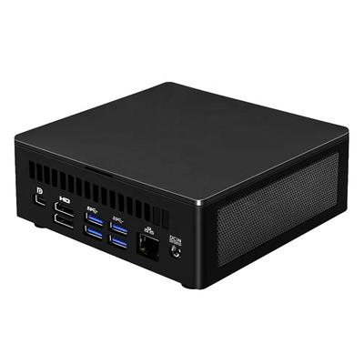 Menangkan 11 Core I5 ​​1135g7 Core I7 1165g7 11th Industrial Small Gaming Mini Pc Iris Xe Graphics 3 Display Port