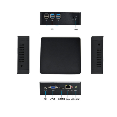 Beli Sunspad NUC i3 4500U Intel Core Graphics Card win10 i5 4200U MINI PICE/SB2.0/3.0/ barebone PC portable mini pc online manufacture