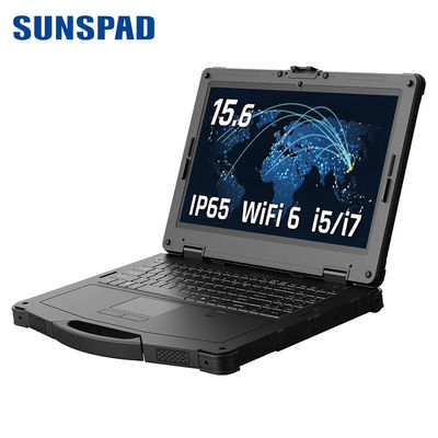 Beli Komputer Laptop Industri Rugged Komputer Inti I5 I7 Baterai ganda Sidik jari Waterproof IP6 Untuk Komputer Militer online manufacture