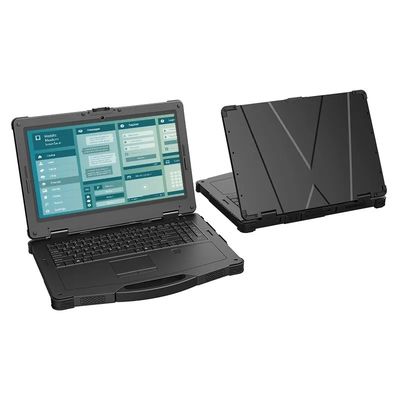 Beli 15.6 inci IP65 i5/i7 Windows 11 GPS/ 4G/WiFi/BT Perindustrian militer Laptop Laptop Laptop Komputer online manufacture