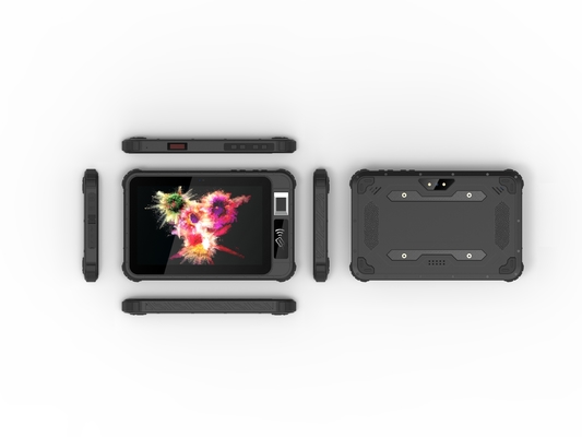 Android 11 8inch 800x1280 Tablet Pc Sepenuhnya Kasar 4G LTE RAM4GB ROM64GB Dengan NFC RFID