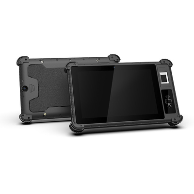 IP67 Tahan Air Militer 4G Industri Tablet PC Kasar Dengan 13.56mhz Nfc Rfid