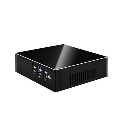 Sunspad Mini PC core I3 10110U Win 11 desktop yang dipasang di dinding 2 lan dan 2 layar HD-MI 4K gaming mini pc menghitung