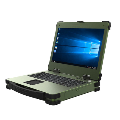 Core I7 9750h I9 9880h Komputer Laptop Kasar Tahan Guncangan 15,6 Inci