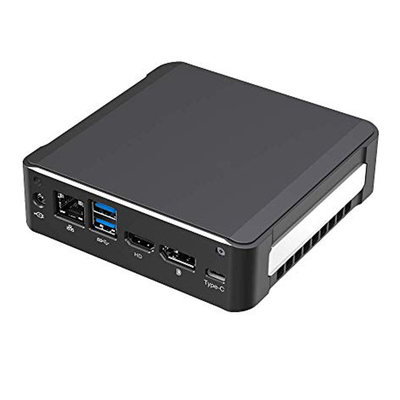 Core I7 Mini Desktop Pc Windows 10 Motherboard Ukuran Kecil Terhubung Ke Layar Ganda